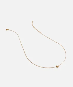 GOLD PLATED ALPHABET NECKLACE