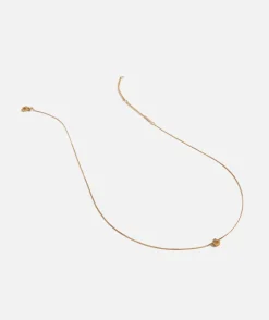 GOLD PLATED ALPHABET NECKLACE