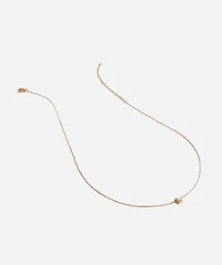 GOLD PLATED ALPHABET NECKLACE