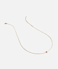 GOLD PLATED ALPHABET NECKLACE