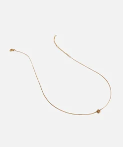 GOLD PLATED ALPHABET NECKLACE