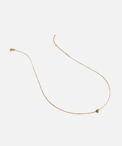 GOLD PLATED ALPHABET NECKLACE
