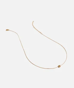 GOLD PLATED ALPHABET NECKLACE