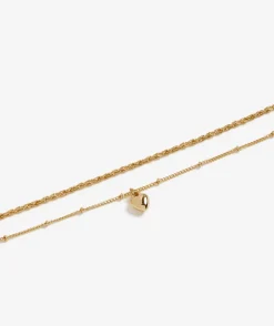 GOLD PLATED BUBBLE HEART WRIST PACK