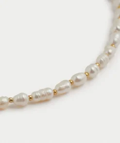 GOLD PLATED FRESHWATER PEARL NECKLACE
