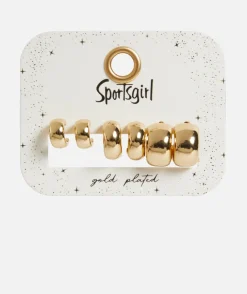 GOLD PLATED HOOP PACK