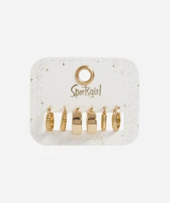 GOLD PLATED HOOP PACK