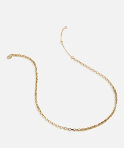 GOLD PLATED LINK CHAIN NECKLACE