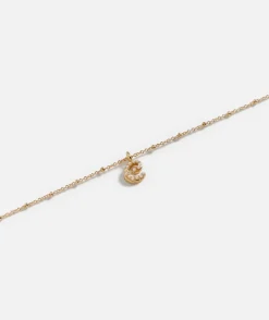 GOLD PLATED PEARL ALPHABET NECKLACE