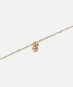 GOLD PLATED PEARL ALPHABET NECKLACE