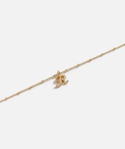 GOLD PLATED PEARL ALPHABET NECKLACE
