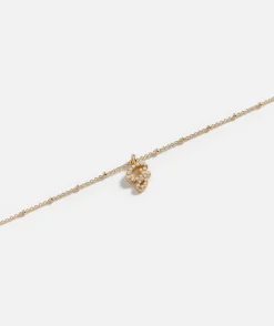 GOLD PLATED PEARL ALPHABET NECKLACE