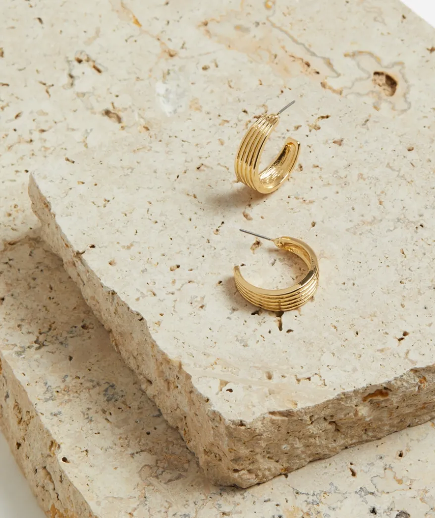 GOLD PLATED RIGID HOOP