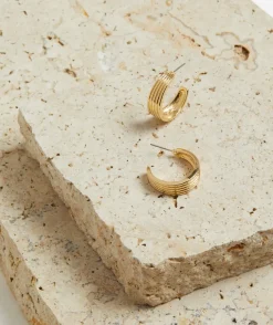 GOLD PLATED RIGID HOOP
