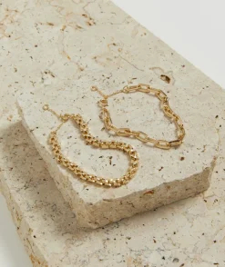 GOLD PLATED WATCH LINK WRIST PACK
