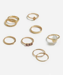 GOLD STONES RING PACK