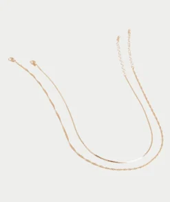 GOLD TWIST CHAIN NECKLACE PACK