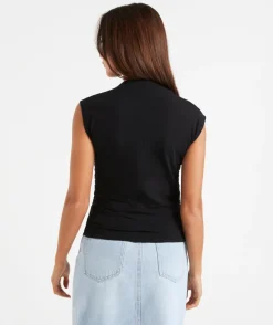 HANNAH RUCHED TOP
