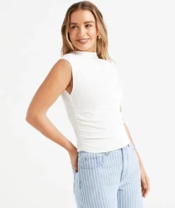 HANNAH RUCHED TOP