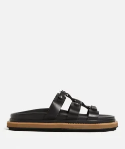 HARVEY BUCKLE SLIDE - BLACK
