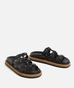 HARVEY BUCKLE SLIDE - BLACK