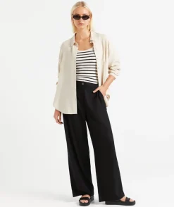 HAZEL LINEN BLEND PANT
