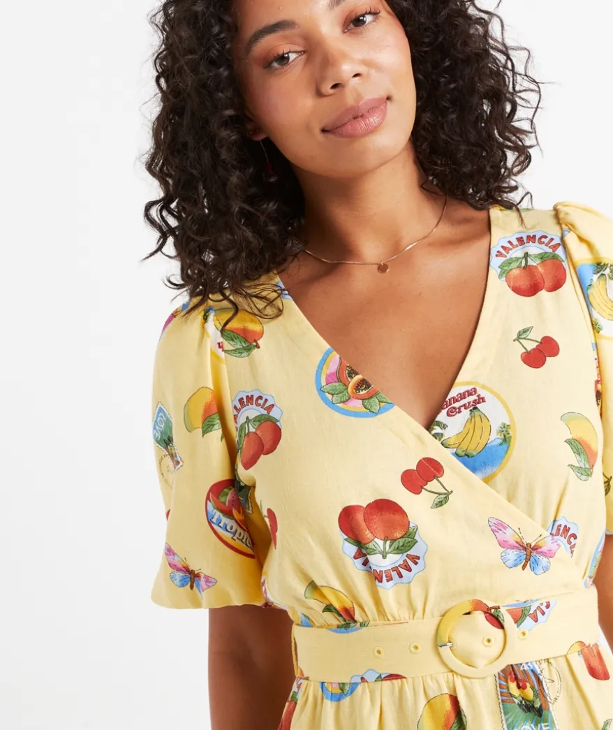 HEIDI BELTED MINI DRESS