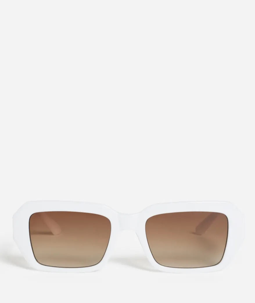 HERITAGE WHITE SUNGLASSES