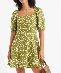 ISABELLA SQUARE NECK MINI DRESS