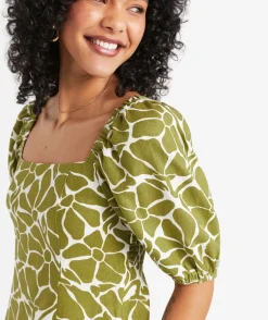ISABELLA SQUARE NECK MINI DRESS