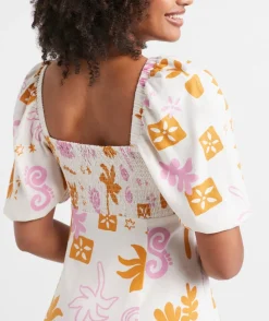 ISABELLA SQUARE NECK MINI DRESS