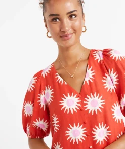 JACKIE PUFF SLEEVE MINI DRESS