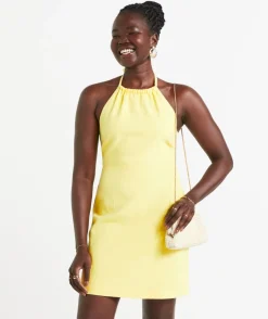 JAIME RAMIE HALTER MINI DRESS