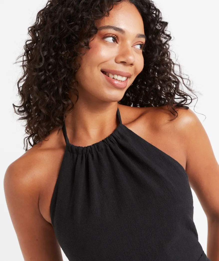 JAIME RAMIE HALTER MINI DRESS