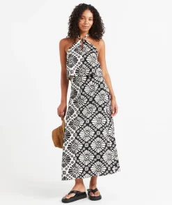 JASMINE PRINTED SPLICED MIDI SKIRT