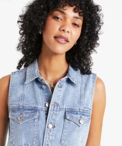 JESSIE DENIM MINI DRESS