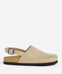 JORJA SLING BACK SLIDE - STONE