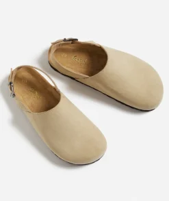 JORJA SLING BACK SLIDE - STONE