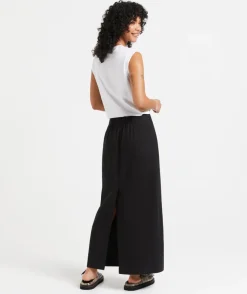 JOSIE RAMIE COLUMN MAXI SKIRT