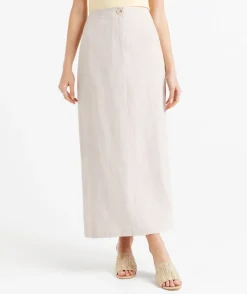 JOSIE RAMIE COLUMN MAXI SKIRT