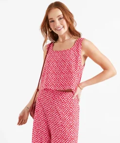 KACI SCOOP NECK TOP