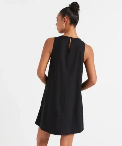 KERBIE RACER NECK MINI DRESS