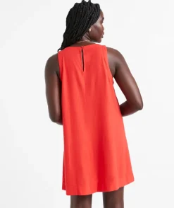 KERBIE RACER NECK MINI DRESS