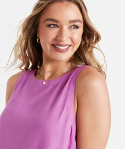 KERBIE RACER NECK MINI DRESS