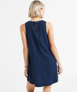 KERBIE RACER NECK MINI DRESS