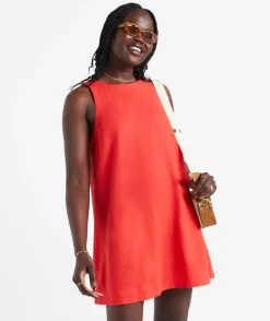 KERBIE RACER NECK MINI DRESS