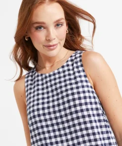 KERBIE RACER NECK MINI DRESS