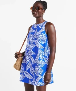 KERBIE RACER NECK MINI DRESS