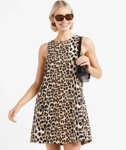 KERBIE RACER NECK MINI DRESS