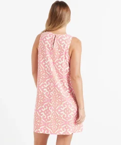 KERBIE RACER NECK MINI DRESS